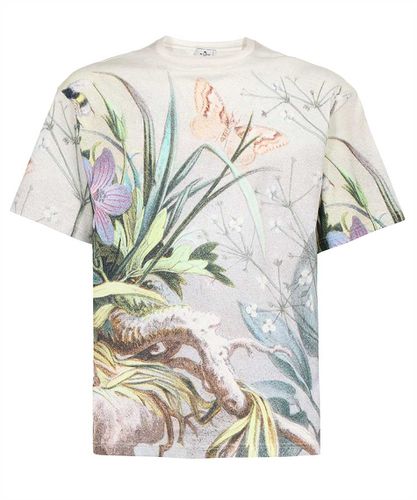 Etro Printed Cotton T-shirt - Etro - Modalova