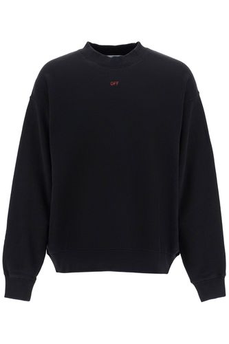 Off-White Oversized Crewneck - Off-White - Modalova