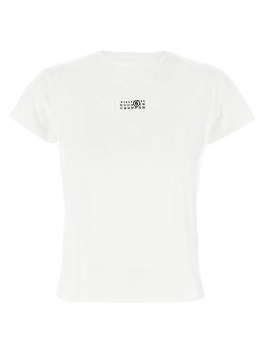 MM6 Maison Margiela Logo T-shirt - MM6 Maison Margiela - Modalova