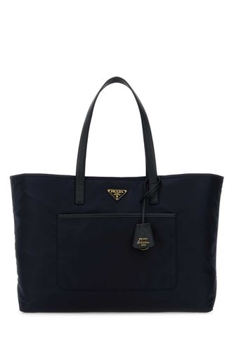 Midnight Blue Re-nylon Large Re-edition 1978 Shopping Bag - Prada - Modalova