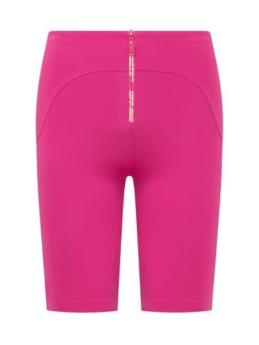 Fuchsia Shorts With Logo And Zip - Off-White - Modalova