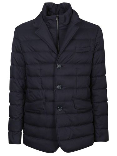 Layered-effect Quilted Down Jacket - Herno - Modalova