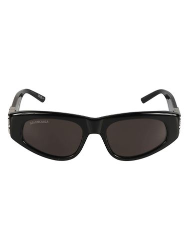 Crystal Embellished Bb Hinge Sunglasses - Balenciaga Eyewear - Modalova