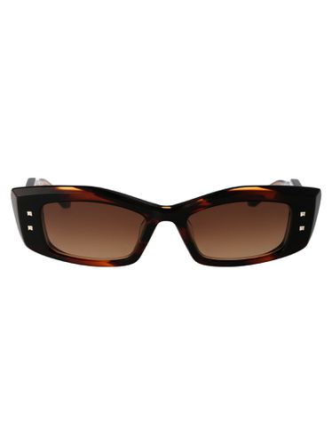 V - Quattro Sunglasses - Valentino Eyewear - Modalova