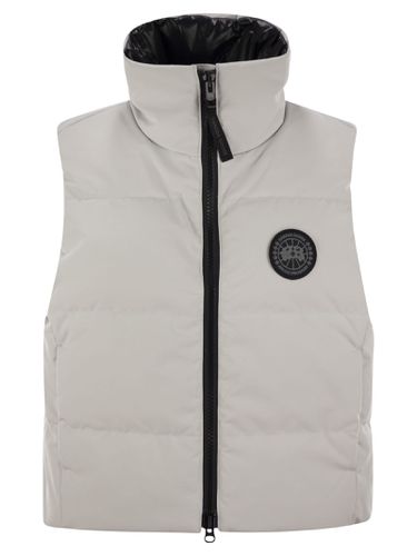 Grandview Cropped - Vest With Black Logo - Canada Goose - Modalova