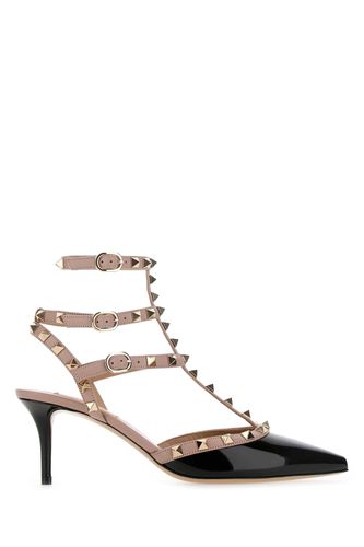 Two-tone Leather Rockstud Pumps - Valentino Garavani - Modalova