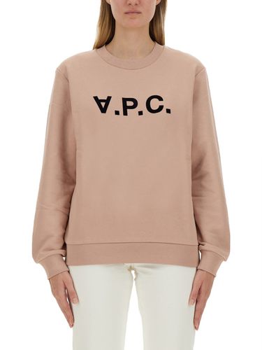 A. P.C. Sweatshirt With Logo - A.P.C. - Modalova