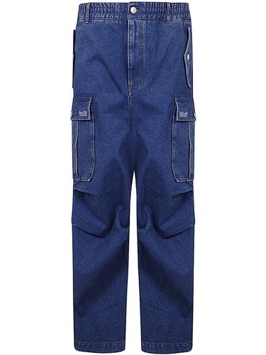 Cargo Pants With Low Waist And Drawstring - Marni - Modalova