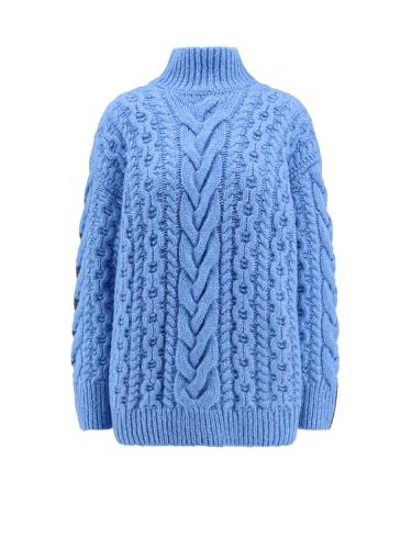 Two-tone Alpaca Blend Turtleneck Sweater - Stella McCartney - Modalova