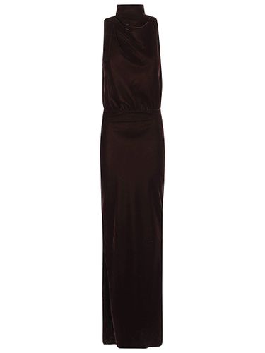 Tabita Sleeveless Detailed Maxi Dress - The Andamane - Modalova