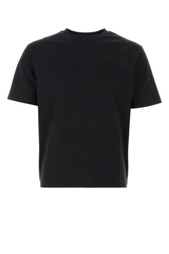 Palm Angels Black Cotton T-shirt - Palm Angels - Modalova