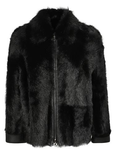 Reversible Shearling Jacket - Desa 1972 - Modalova