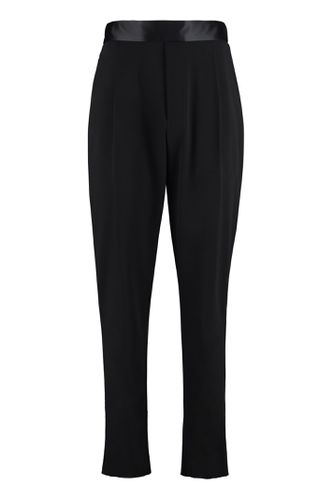 Wool Tailored Trousers - Giorgio Armani - Modalova