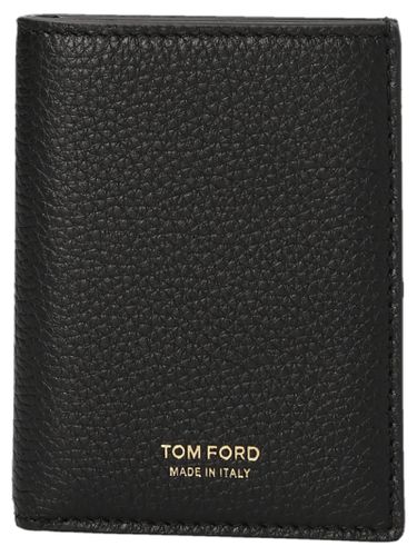 Tom Ford Logo Print Wallet - Tom Ford - Modalova