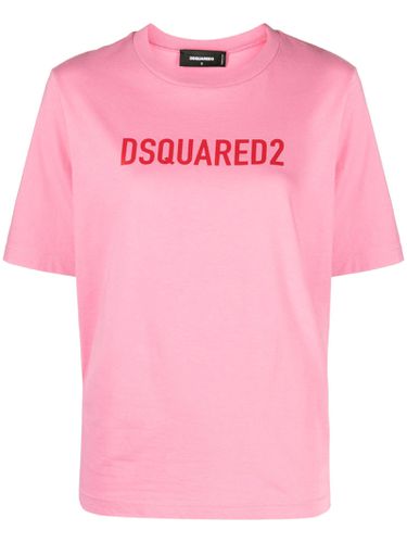 Dsquared2 Pink Cotton T-shirt - Dsquared2 - Modalova
