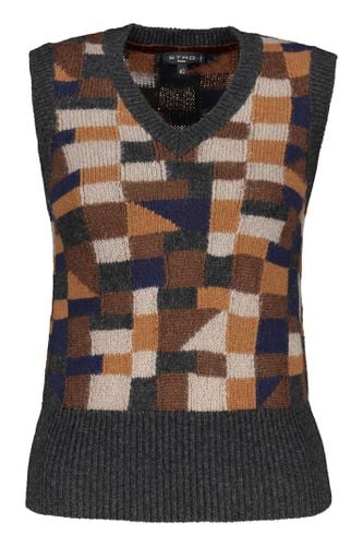 Etro Wool Blend Vest - Etro - Modalova