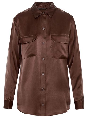 Equipment Brown Silk Shirt - Equipment - Modalova