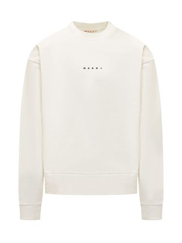 Marni Logo Sweatshirt - Marni - Modalova