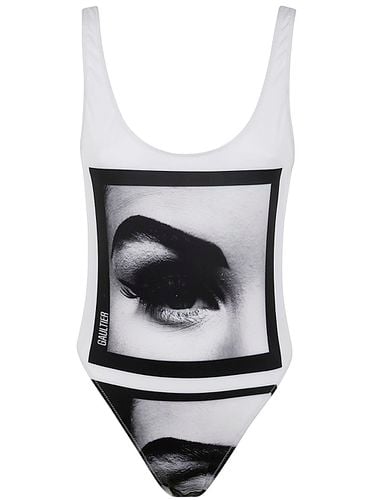 Jersey Swimsuit Printed eyes - Jean Paul Gaultier - Modalova
