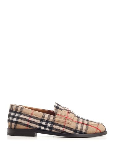 Burberry Wool Felt Loafers - Burberry - Modalova