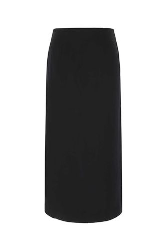 Black Stretch Viscose Skirt - Co - Modalova
