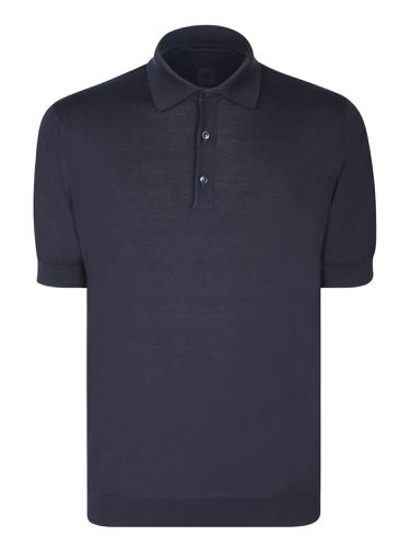 Lardini Jersey Blue Polo Shirt - Lardini - Modalova