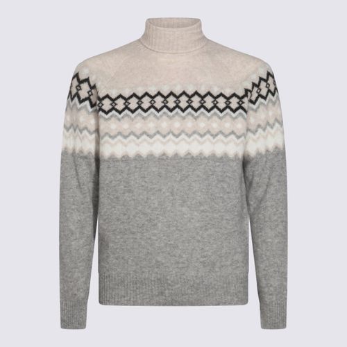 Eleventy Grey Wool Knitwear - Eleventy - Modalova