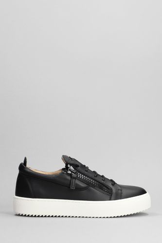 Frankie Sneakers In Leather - Giuseppe Zanotti - Modalova