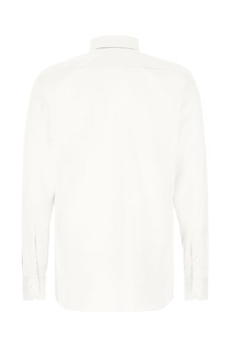 Zegna White Poplin Shirt - Zegna - Modalova