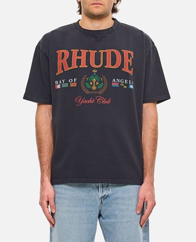 Bay Of Angels Yacht T-shirt - Rhude - Modalova