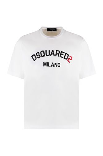 Milano Cotton T-shirt - Dsquared2 - Modalova