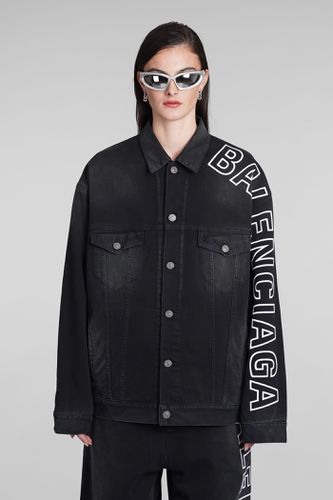 Denim Jackets In Cotton - Balenciaga - Modalova