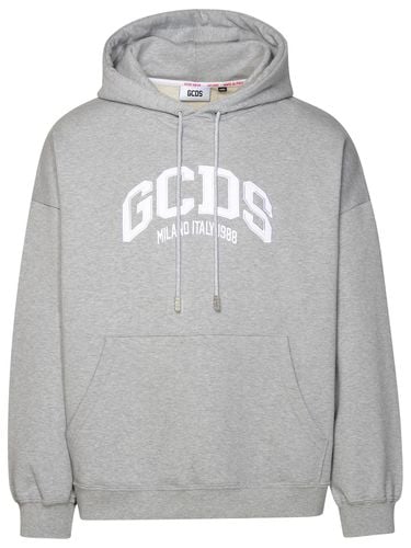 GCDS Gray Cotton Sweatshirt - GCDS - Modalova