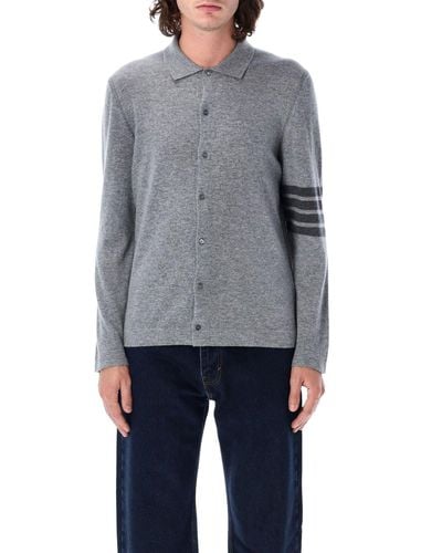 Thom Browne Button-up Knitted Shirt - Thom Browne - Modalova