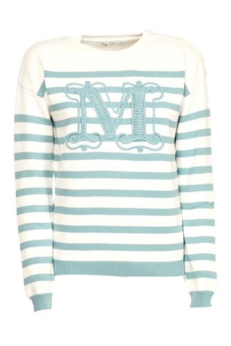 M Monogram Embroidered Sweater - Max Mara - Modalova