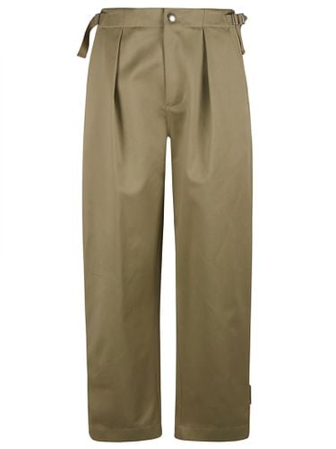 Burberry Buttoned Belted Trousers - Burberry - Modalova