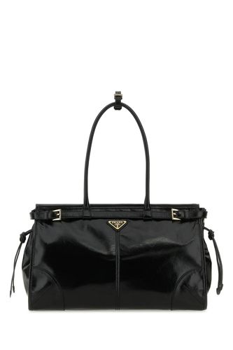 Prada Black Leather Shoulder Bag - Prada - Modalova