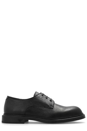 Emporio Armani Leather Shoes - Emporio Armani - Modalova