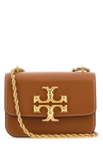 Caramel Leather Small Eleanor Crossbody Bag - Tory Burch - Modalova