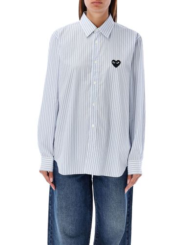 Heart Patch Shirt - Comme des Garçons Play - Modalova