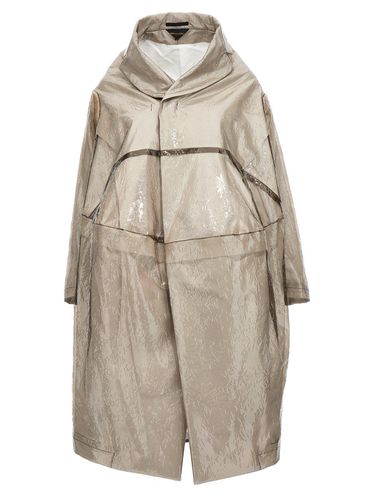 Oversize Hooded Trench Coat - Comme Des Garçons Homme Plus - Modalova