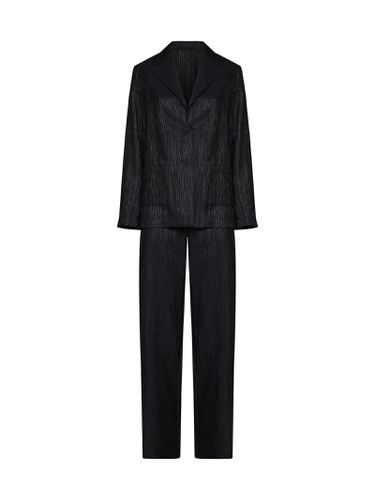 Lardini Lame Wool Suit - Lardini - Modalova