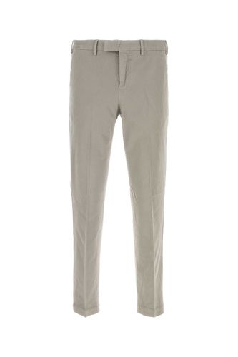 Dove Grey Stretch Cotton Blend Pant - PT Torino - Modalova