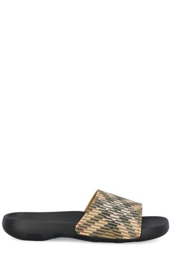 Check Pattern Slip-on Slides - Burberry - Modalova