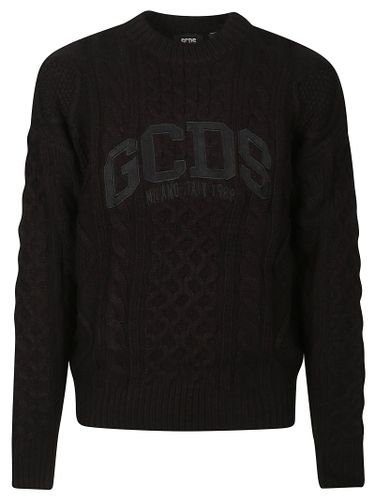 GCDS Lounge Logo Braids Sweater - GCDS - Modalova