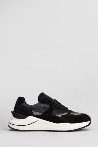 D. A.T. E. Fuga Sneakers In Suede And Fabric - D.A.T.E. - Modalova