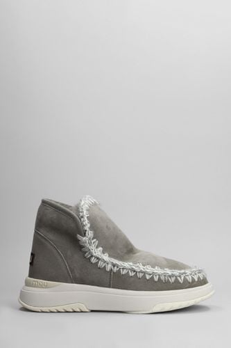 Eskimo Jogger Sneakers In Suede - Mou - Modalova