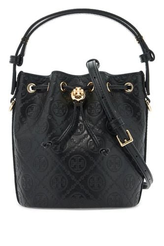 T Monogram Mini Bucket Bag - Tory Burch - Modalova