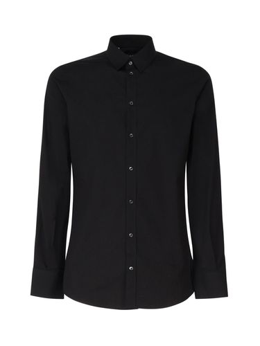 Shirt Made Of Stretch Cotton Poplin - Dolce & Gabbana - Modalova