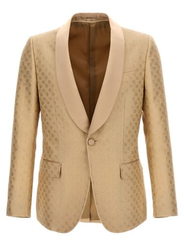 Gucci Clamp Jacquard Blazer - Gucci - Modalova